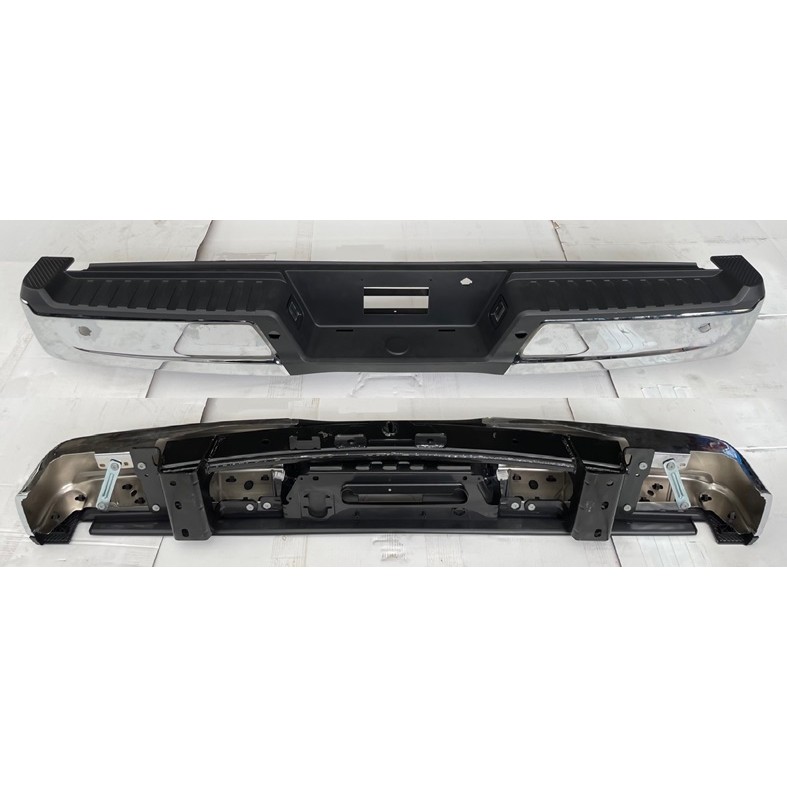 FORD TRUCKS & VANS FORD/PU F150 REAR STEP BMP ASSY CHROME (W/SENSOR)(WO/ACTIVE PK SENSOR)(WO/TOW HITCH) OEM#ML3Z17906DA-PFM 2021-2023 PL#FO1103242