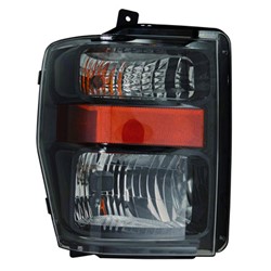 FORD TRUCKS & VANS FORD/PU (F250/350/450/550) Super Duty HEAD LAMP RIGHT (Passenger Side) (SMOKED)**CAPA** OEM#8C3Z13008A (P) 2008-2010 PL#FO2503285C