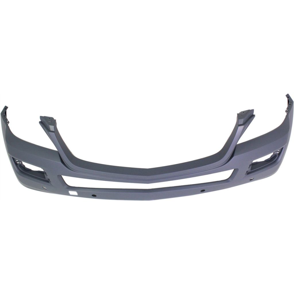 MERCEDES-BENZ GL-CLASS (164) FRONT BUMPER COVER PRIMED 320/450 (ROUND FOG)(WO/WASHER)(W/ SENSOR)(WO/CURVE LIGHT) OEM#16488517259999 2007-2009 PL#MB1000257