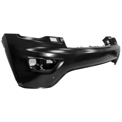 JEEPVEHICLE GRAND CHEROKEE / GRAND CHEROKEE WK FRONT BUMPER COVER UPPER PRIMED (W/WASH(W/6 SENSOR)(LAR/LTD/OVERL/ALT/UPLA/TRAIL) OEM#68334921AA 2017-2021 PL#CH1014131