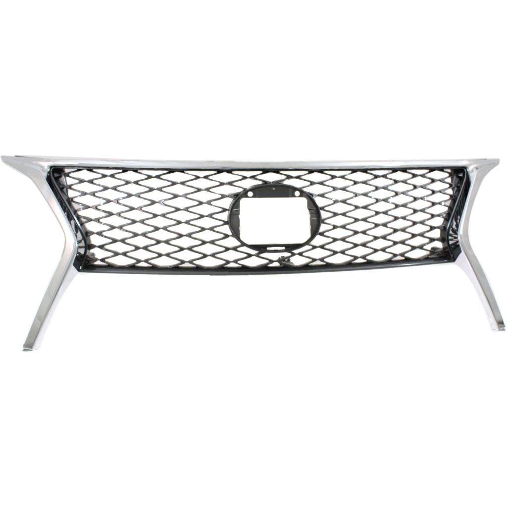 LEXUS RX 350 GRILLE ASSEMBLY CHR/BLK (F SPORT) OEM#531010E150 2013-2015 PL#LX1200178