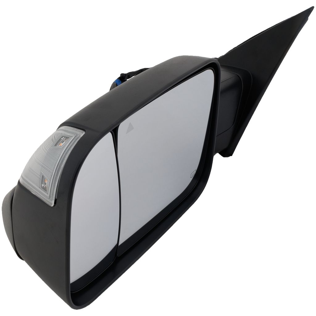 DODGE TRUCKS & VANS DODGE/PU R1500 (EXC TRX 21-UP)(6 LUG NUTS) DOOR MIRROR LEFT (Driver Side) PWR/HTD/SIGNAL/PUDDLE LAMP/MEMORY/BSD (WO/CAMERA)(TXT-BLACK) OEM#68477575AA 2020 PL#CH1320529