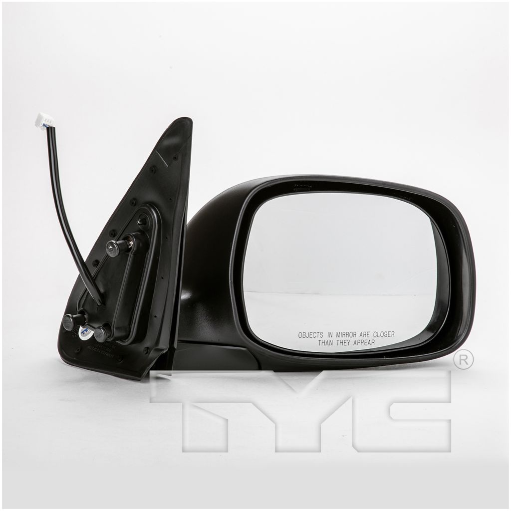 TOYOTA TUNDRA DOOR MIRROR RIGHT (Passenger Side) PWR/NON-HTD (CHROME)(Double Cab) OEM#879100C080 2003-2006 PL#TO1321228