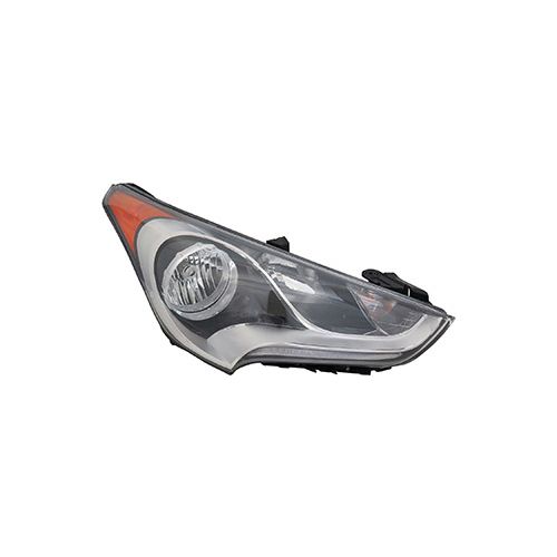 HYUNDAI VELOSTER HEAD LAMP ASSEMBLY RIGHT (Passenger Side) (WO/TURBO)(WO/PROJECTOR) **CAPA** OEM#921022V000 2012-2017 PL#HY2503168C
