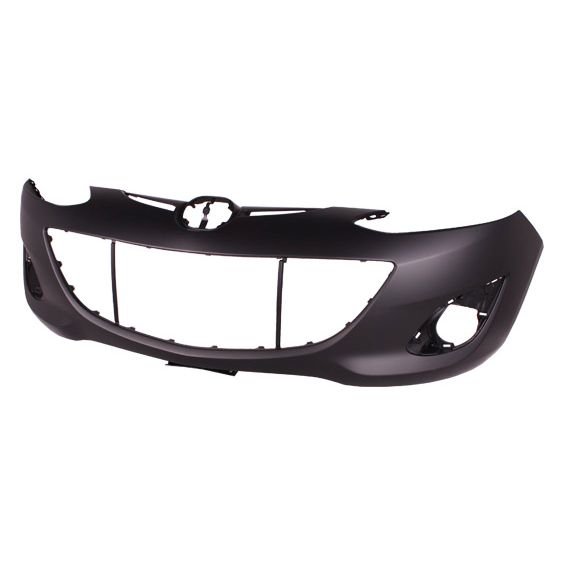 MAZDA MAZDA2 FRONT BUMPER COVER PRIMED OEM#DR6150031EBB 2011-2014 PL#MA1000233