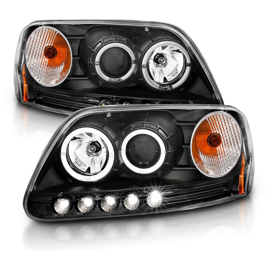 FORD TRUCKS & VANS FORD/PU (F150 HERITAGE MODEL) HEAD LAMP ASSY LEFT (Driver Side) (LIGHTNING MDL) OEM#3L3Z13008FA 2004 PL#FO2502182