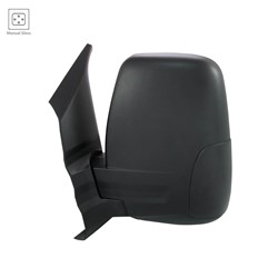 FORD TRUCKS & VANS TRANSIT DOOR MIRROR LEFT (Driver Side) MANUAL (MEDIUM/HIGH ROOF)(SHORT ARM)(TEX) OEM#CK4Z17683AA 2015-2019 PL#FO1320550
