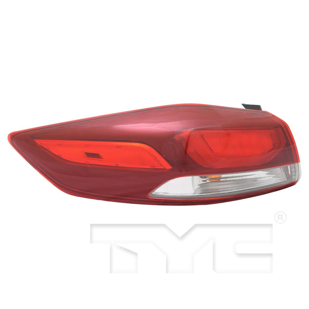 HYUNDAI ELANTRA SEDAN TAIL LAMP ASSY LEFT (Driver Side) (OUTER)(USA)(STD BULB) OEM#92401F3000 2017-2018 PL#HY2804140