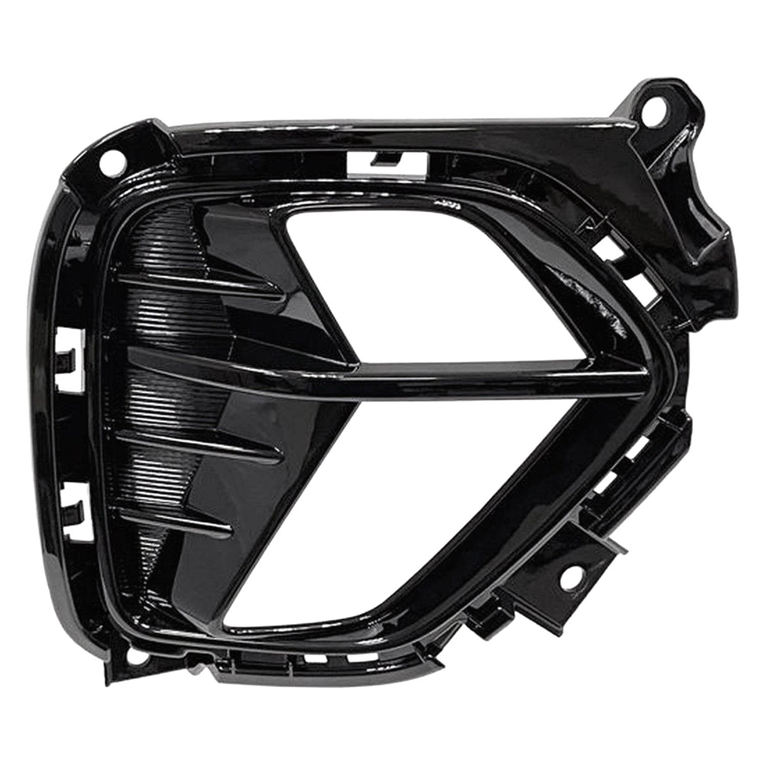 KIA NIRO REAR BUMPER BACK-UP LAMP BEZEL LEFT (Driver Side) GLOSS-BLACK OEM#86663G5500 2020-2022 PL#KI1138106