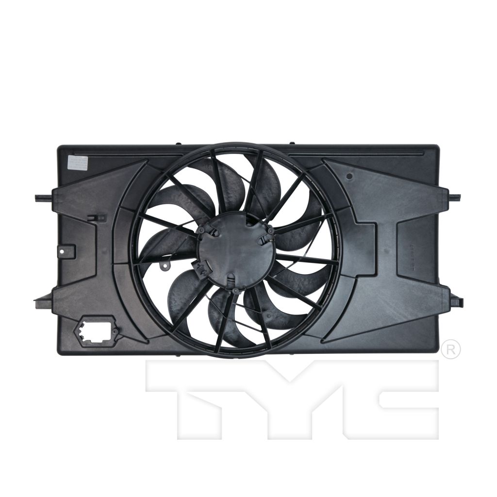 PONTIAC G5 RADIATOR & A/C FAN ASSEMBLY (2.2L)(SINGLE FAN) OEM#20824475 2007-2009 PL#GM3115179