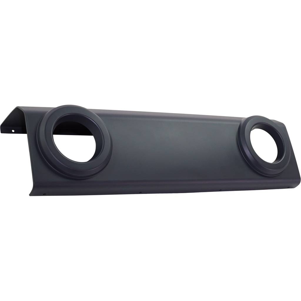 JEEPVEHICLE WRANGLER (JK) FRONT BUMPER CENTER COVER PAD PTM (FOR STD BMP W/FOG)**CAPA** OEM#1ML27TZZAA 2007-2018 PL#CH1044115C