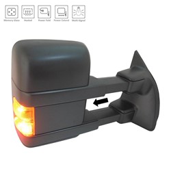 FORD TRUCKS & VANS FORD/PU (F250/350/450/550) Super Duty DOOR MIRROR RIGHT (Passenger Side) PWR/HTD/SIGNAL/MEMORY/P-FOLD (POWER TELESCOPING)(BLK)(TOW TYPE) OEM#8C3Z17682BB (P) 2008 PL#FO1321426