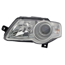 VOLKSWAGEN PASSAT HEAD LAMP ASSEMBLY LEFT (Driver Side) (HALOGEN) OEM#3C0941005AE 2006-2010 PL#VW2502130