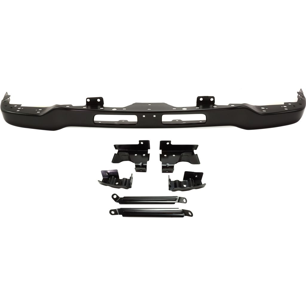 GM TRUCKS & VANS SIERRA/PU (GMC) (07 OLD STYLE) FRONT BUMPER PTD (W/BKT/6PCS) OEM#GM1002464 2003-2007 PL#GM1002464
