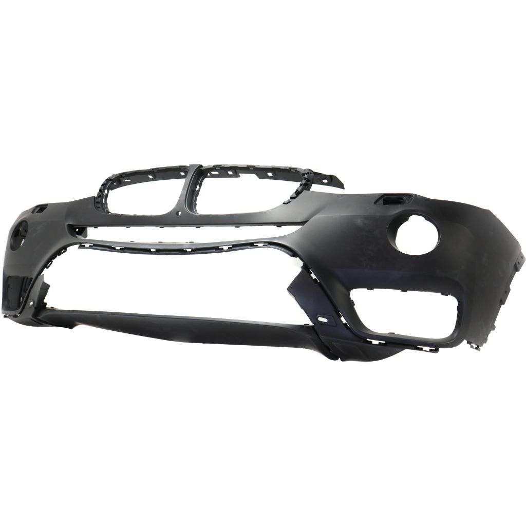 BMW BMW X3 FRONT BUMPER COVER PRM(W/LED FOG)(WO/SENSOR)(W/CAMERA)(WO/M PKG) OEM#51117389901 2015-2017 PL#BM1000352