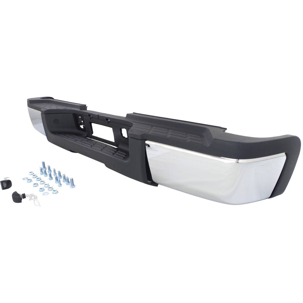 GM TRUCKS & VANS SIERRA/PU 2500/3500 (GMC) STEP BUMPER ASSEMBLY CHR(W/DUAL WHEEL) (W/O SENSOR) OEM#20899363-PFM 2007-2010 PL#GM1103153