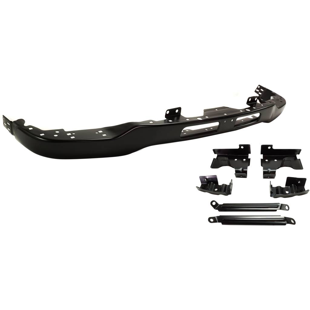 GM TRUCKS & VANS SIERRA/PU (GMC) (07 OLD STYLE) FRONT BUMPER PTD (W/BKT/6PCS) OEM#GM1002464 2003-2007 PL#GM1002464