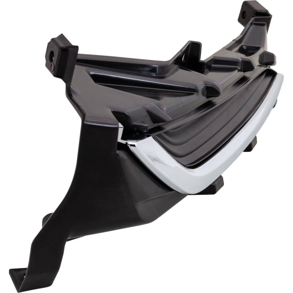 LEXUS RX 450h/450hL FOG LAMP COVER BLACK RIGHT (Passenger Side) BLACK/SATIN CHROME (WO/FOG) OEM#520300E150 2020-2022 PL#LX1039140