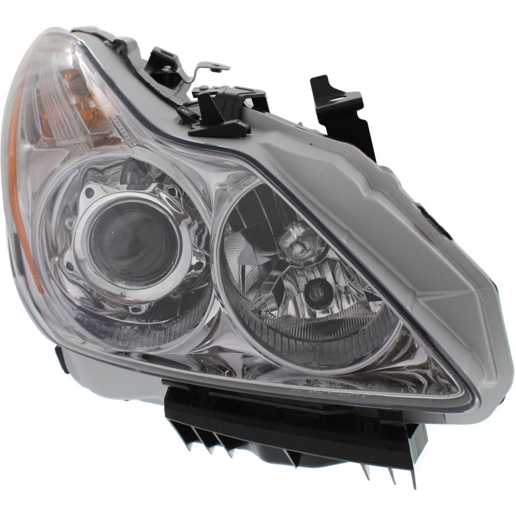 INFINITI G37 CONV HEAD LAMP ASSY RIGHT (Passenger Side) HID (WO/TECHNOLOGY PKG) OEM#26010JL02B 2009-2010 PL#IN2503147