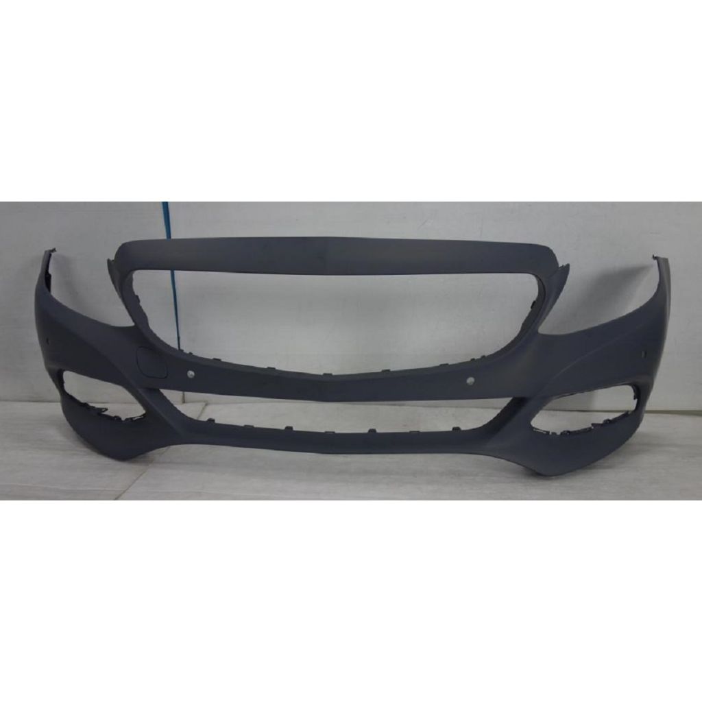 MERCEDES-BENZ C-CLASS COUPE FRONT BUMPER COVER PRIMED (C300 WO/SPORT) W/SENSOR W/SURROUND VIEW OEM#2058802040649999 2017-2018 PL#MB1000511