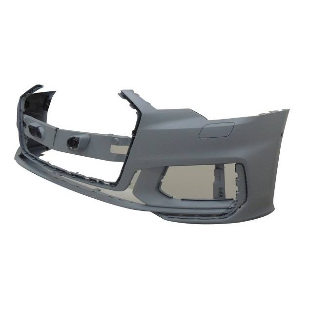 AUDI A6 SEDAN FRONT BUMPER COVER PRIMED (W/PARALLEL PK ASSIST)(W/S-LINE) OEM#4K0807065CGRU 2019-2023 PL#AU1000294