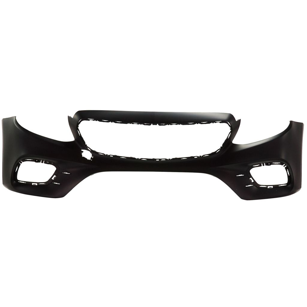 MERCEDES-BENZ E-CLASS SEDAN (213) FRONT BUMPER COVER PRIMED (E300/400)(WO/LUXURY)(WO/ACTIVE PARK ASSIST)**CAPA** OEM#21388526009999 2017-2020 PL#MB1000534C