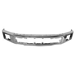 FORD TRUCKS & VANS FORD/PU (F150)(EXC RAPTOR) FRONT BUMPER CHROME (W/FOG)(WO/PLASTIC END CAPS) OEM#FL3Z17757A 2015-2017 PL#FO1002422