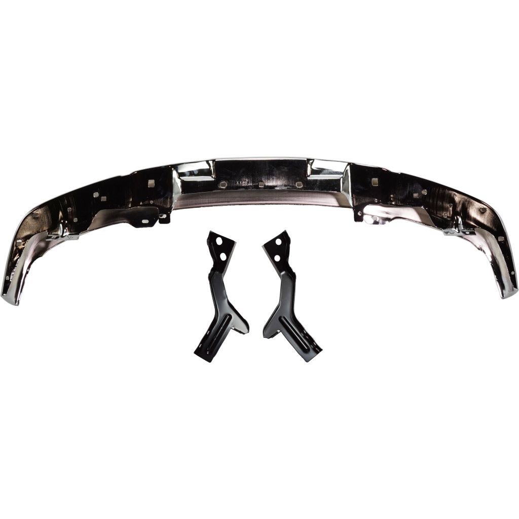 GM TRUCKS & VANS COLORADO (CHEVY) FRONT BUMPER CHROME (W/ BRACE BRKT) OEM#19210442 2004-2012 PL#GM1002460