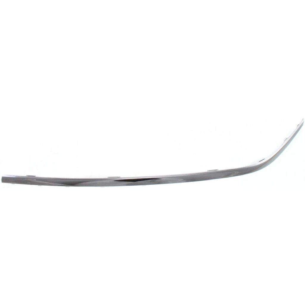 BMW BMW 7 SERIES FRONT BUMPER OUTER COVER UPPER MLDG LEFT (Driver Side) CHROME (745Li/760Li) OEM#51117033475 2002-2005 PL#BM1046121