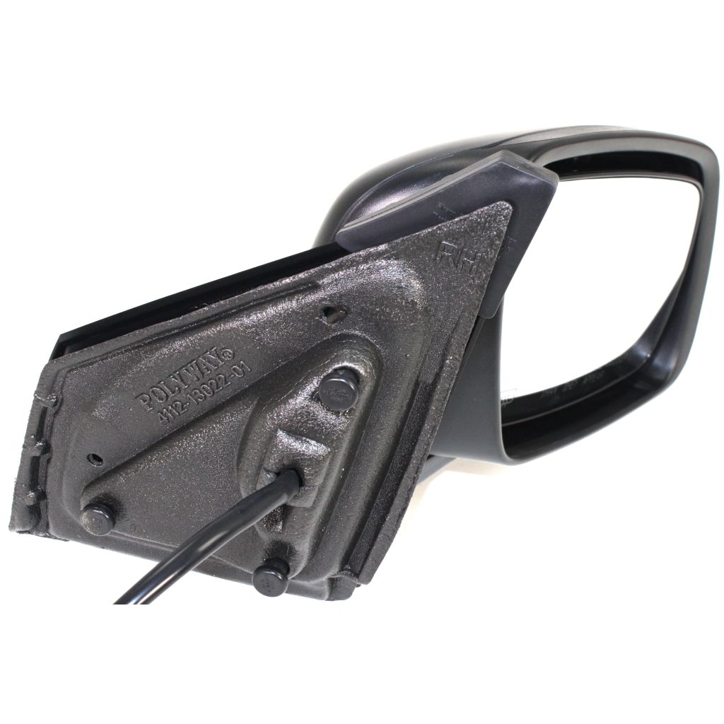 DODGE JOURNEY DOOR MIRROR RIGHT (Passenger Side) PWR/HTD (TEXT)(SE MDL)(12H/5P SOCKET) OEM#5076884AF 2009-2015 PL#CH1321301