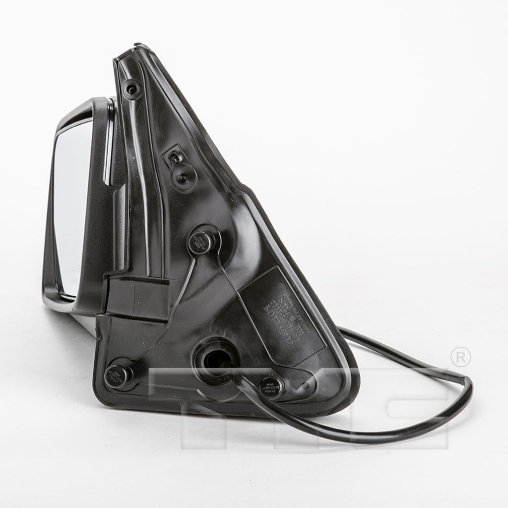 JEEP COMMANDER DOOR MIRROR LEFT (Driver Side) POWER/HEATED (TXT-BLK)(FOLD)(W/O Memory) OEM#55396637AD 2006-2010 PL#CH1320267