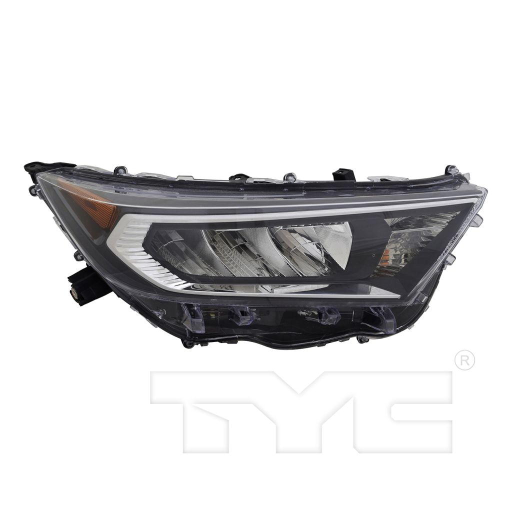 TOYOTA RAV4 HEAD LAMP ASSY RIGHT (Passenger Side) (EXC LE)(CHROME BEZEL)(NORTH AMERICA)**CAPA** OEM#811100R142 2019-2021 PL#TO2503275C