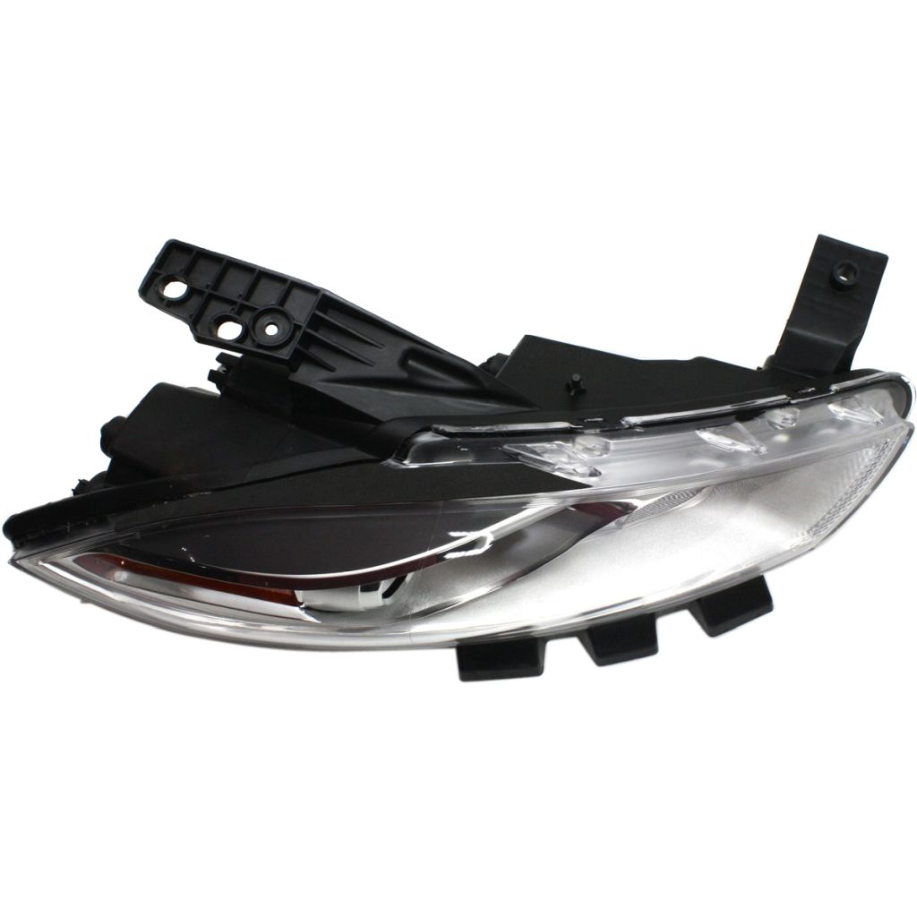 DODGE DART HEAD LAMP ASSY RIGHT (Passenger Side) (HID)(CHROME BEZEL) OEM#68292806AB 2013-2016 PL#CH2519144