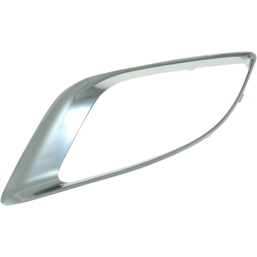 DODGE TRUCKS & VANS DURANGO FOG LAMP COVER OUTER MOLDING RIGHT (Passenger Side) SATIN NICKEL CHROME (2PC BUMPER CVR) OEM#6CH62SZ7AA 2016-2020 PL#CH1039182
