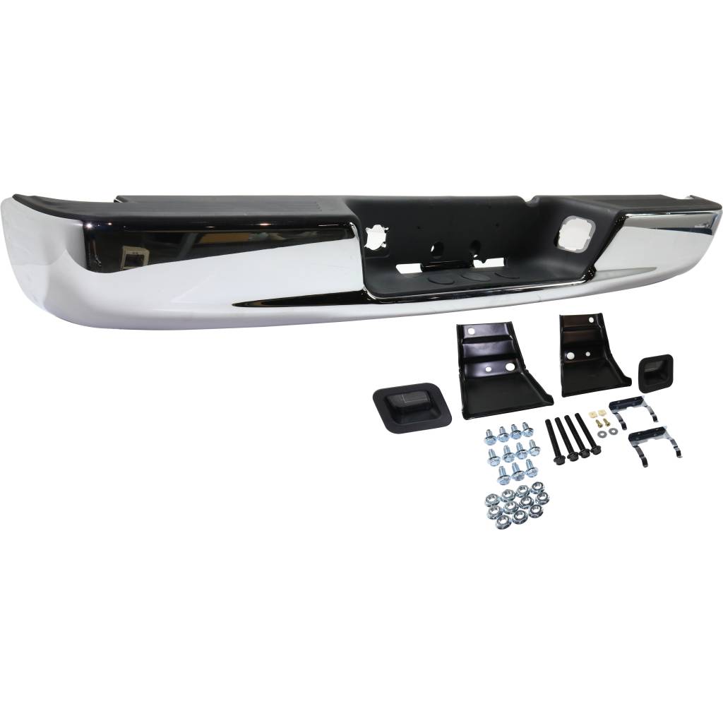DODGE TRUCKS & VANS DODGE/PU ( R1500)(EXC Mega Cab 06-08) STEP BUMPER ASSEMBLY CHROME OEM#PERFORMANCE 2004-2008 PL#CH1103111