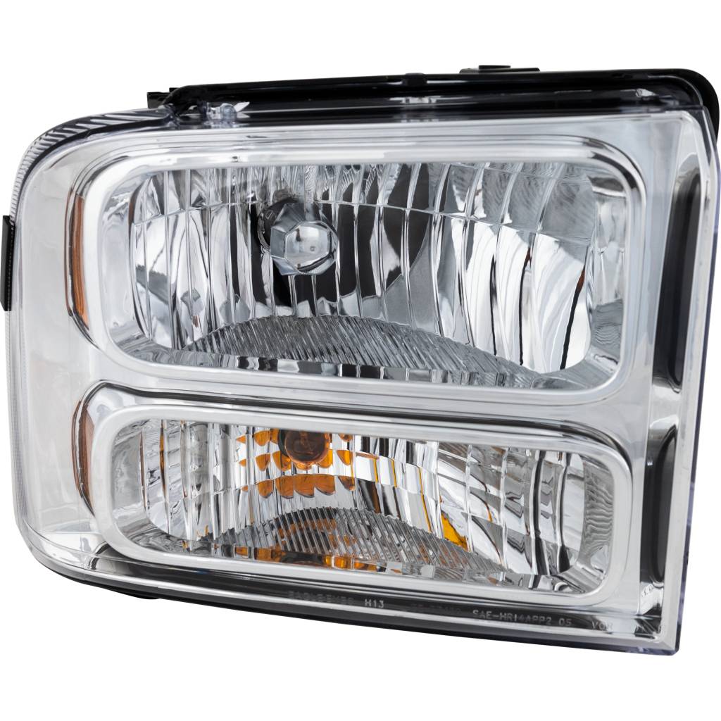 FORD TRUCKS & VANS FORD/PU (F250/350/450/550) Super Duty HEAD LAMP/PARK LAMP ASSEMBLY RIGHT (Passenger Side) (W/CHR HUSG)(COMPOSITE) OEM#6C3Z13008AB 2005-2007 PL#FO2503217