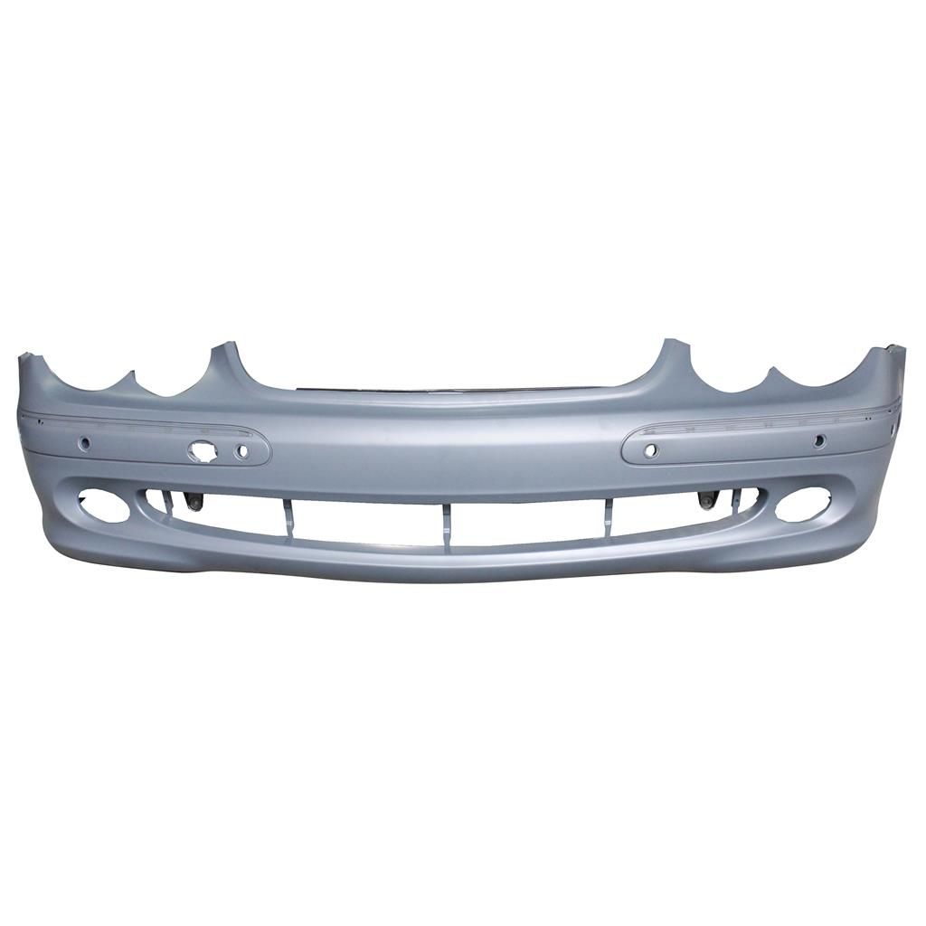 MERCEDES-BENZ CLK-CLASS (209) (EXC 03 CONV) FRONT BUMPER COVER PRIMED (WO/WASHER(W/SENSOR)(W/O SPORT)(EXC CLK63) OEM#2098850525 2003-2009 PL#MB1000195