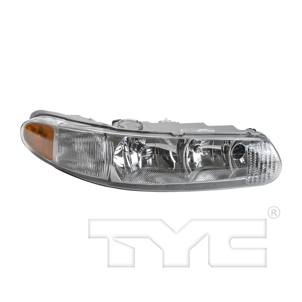 BUICK CENTURY HEAD LAMP ASSEMBLY RIGHT (Passenger Side) (W/O CORNER LAMP)(8 Pins Socket) OEM#19244638 1997-2005 PL#GM2503183