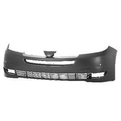 TOYOTA SIENNA FRONT BUMPER COVER PRIMED (W/Park Sensor)(W/O Radar Cruise)**CAPA** OEM#52119AE901 2004-2005 PL#TO1000270C