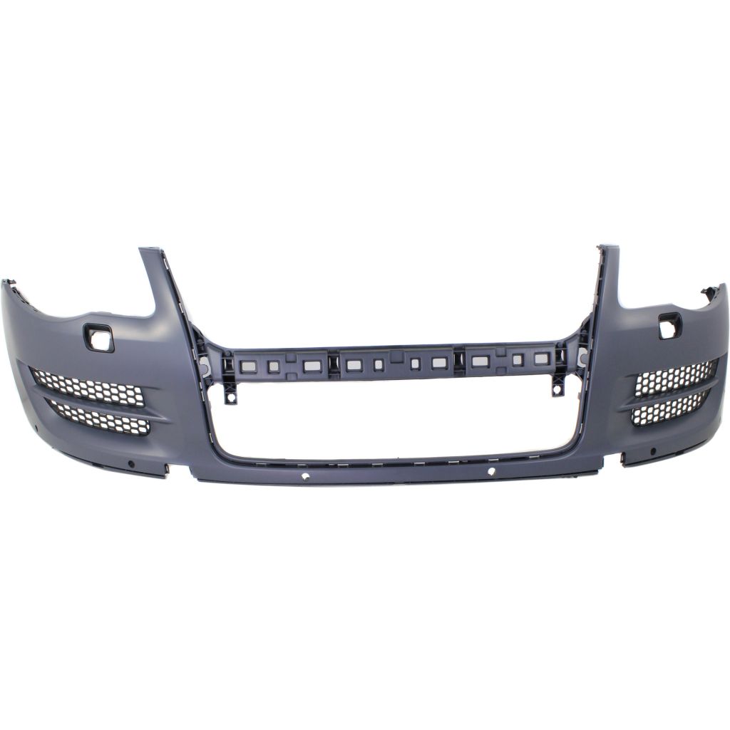VOLKSWAGEN TOUAREG FRONT BUMPER COVER PRIMED (W/WASHER)(W/SENSOR) OEM#7L6807217ASGRU 2008-2010 PL#VW1000169