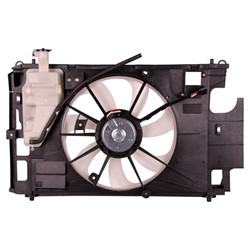 TOYOTA PRIUS C (1.5L) RADIATOR & A/C FAN ASSEMBLY (SINGLE FAN) OEM#1671121150-PFM 2012-2015 PL#TO3115180